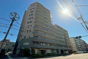 サンクレイドル六町パラッツォの外観（北西側から）