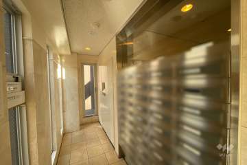 共用ポストと宅配ボックス