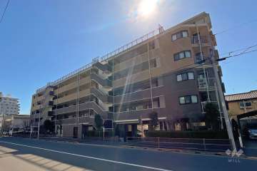 コンフォートパレス六町の外観（北西側から）