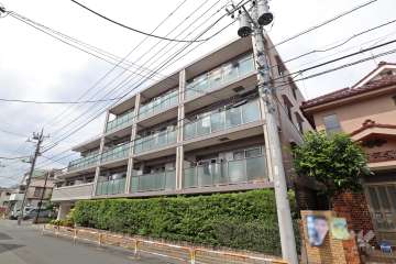 グローベルザプレイス舎人親水公園の外観（南側から）