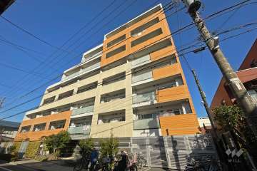 ランドステージ亀有ヴェレスタの外観（南西側から）