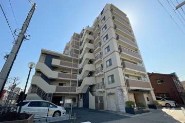 サンクレイドル梅島の外観（北西側から）　　