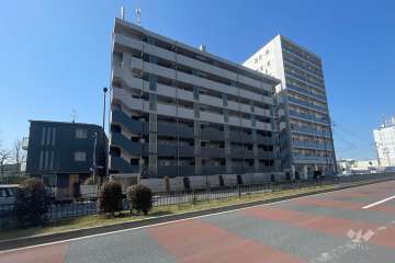 親水公園第２ダイヤモンドマンションの外観（南東側から）　