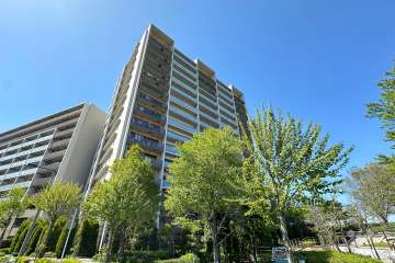 オーベルグランディオハートアイランドの外観（南東側から）