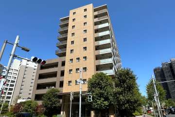 オーベルグランディオハートアイランドの外観（西側から