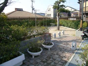 敷地に隣接する公園