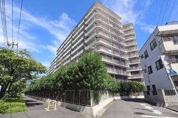 扇サンハイツの外観(南側から)