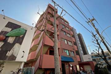 ハイコーポ北綾瀬の外観（北東側から）