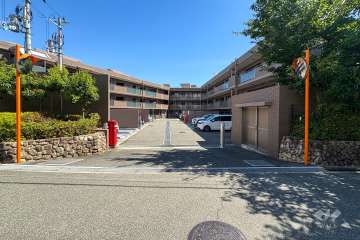 駐車場の出入り口