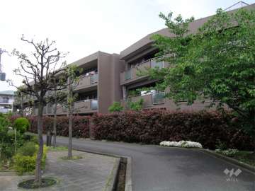 箕面桜ヶ丘アインスの外観（西側から）