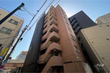 ライオンズマンション五反野第２の外観（北西側から）