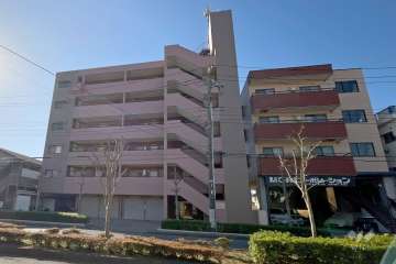 第15小倉ハイコーポの外観（北西側から）