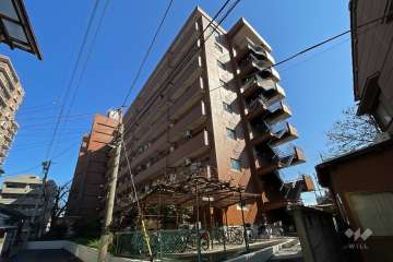 北千住コーポの外観（南西側から）