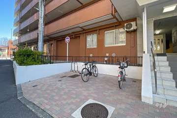 来客用駐輪場