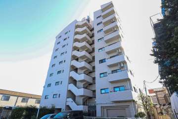 北千住ビューハイツの外観（北西側から）