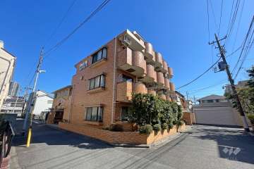 ダイアパレス亀有２の外観（北西側から）