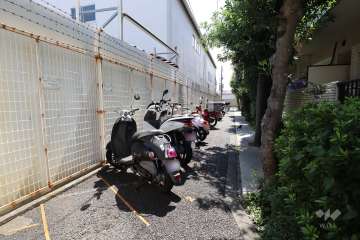 バイク置場