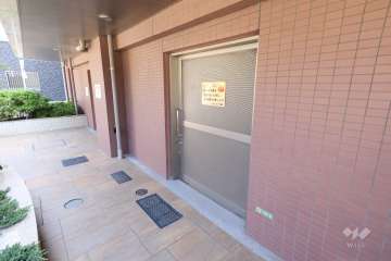 駐輪場の出入り口　