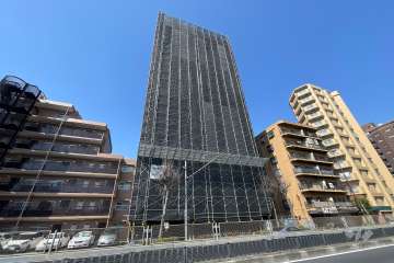 西新井アークタワーの外観（南東側から）