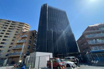 西新井アークタワーの外観（北西側から）