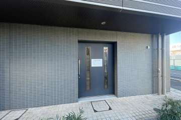 駐輪場の出入り口　