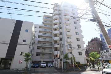 エクセレントシティ綾瀬の外観（北側から）