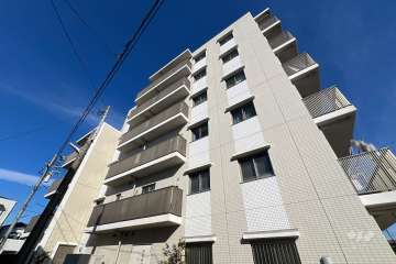 デュオ北千住の外観（南西側から）