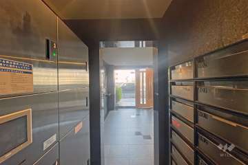 共用ポストと宅配ボックス