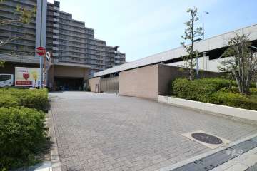 駐車場の出入り口