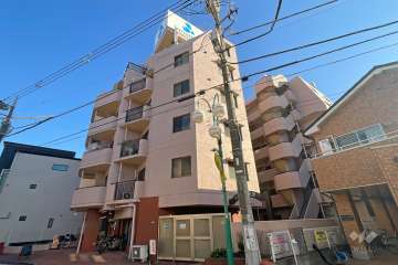セザール五反野の外観（北西側から）