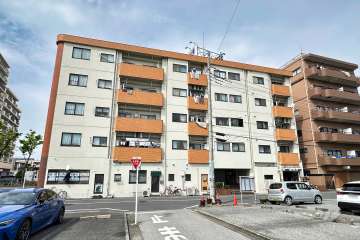 エスユーハイムの外観（南西側から）