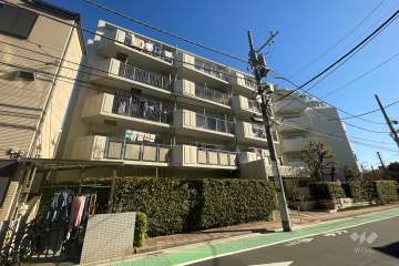 北千住スカイハイツの外観（北西側から）