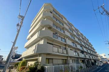 リーベパトリー椿の外観（南東側から）