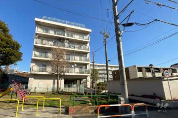 竹の塚ビューハイツの外観（南側から）