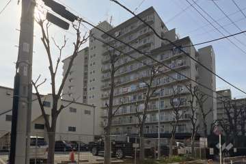 五反野住宅の外観（北東側から）