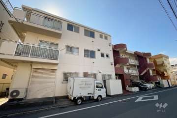 シルバーハイツ竹の塚の外観（北東側から）