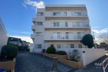 エンゼルハイム鹿浜第3の外観（北側から）