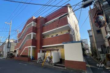 サンコーポ青井の外観（北東側から）