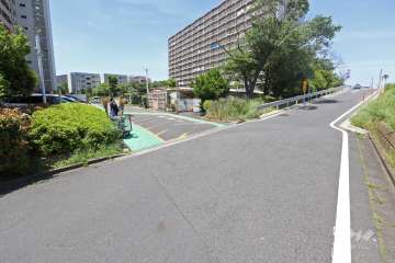 駐車場の出入り口