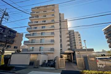 エンゼルハイム千住の外観（北側から）