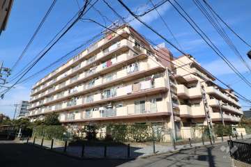 ダイアパレス綾瀬の外観（南東側から）