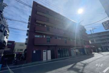 セントラルマンション西新井の外観（北西側から）