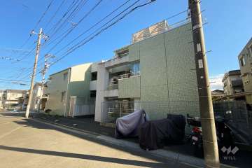 グリーンパーク綾瀬21の外観（北西側から）