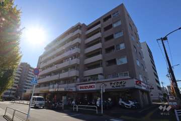 グリーンパーク第5綾瀬の外観(北東側から)