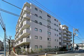 パークステージ王子宮城の外観（南東側から）