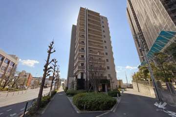 サングランデ千住曙町の外観（北西側から）