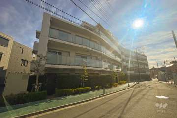 クレアホームズ扇大橋ステーションフロントの外観（北西側から）