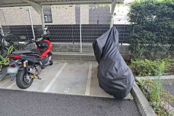 バイク置場