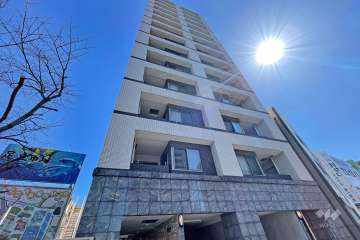 アーバンフィールド千住大橋の外観（北西側から）