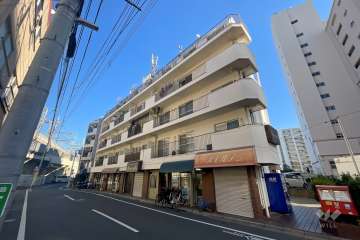 北千住第3ダイヤモンドマンションの外観（南西側から）